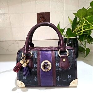 MC Small Italian Leather Satchel